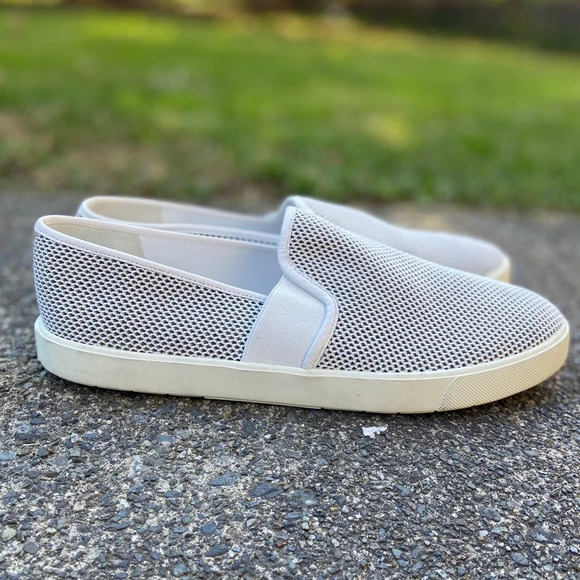 Vince Preston B Leather Slip On Loafer Sneakers Size 9 - Picture 4 of 7